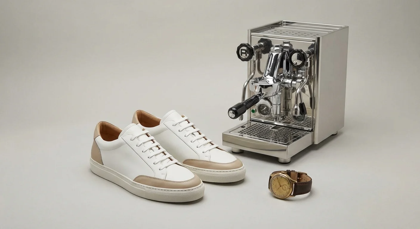 A curated collection of various high-value items for sale.