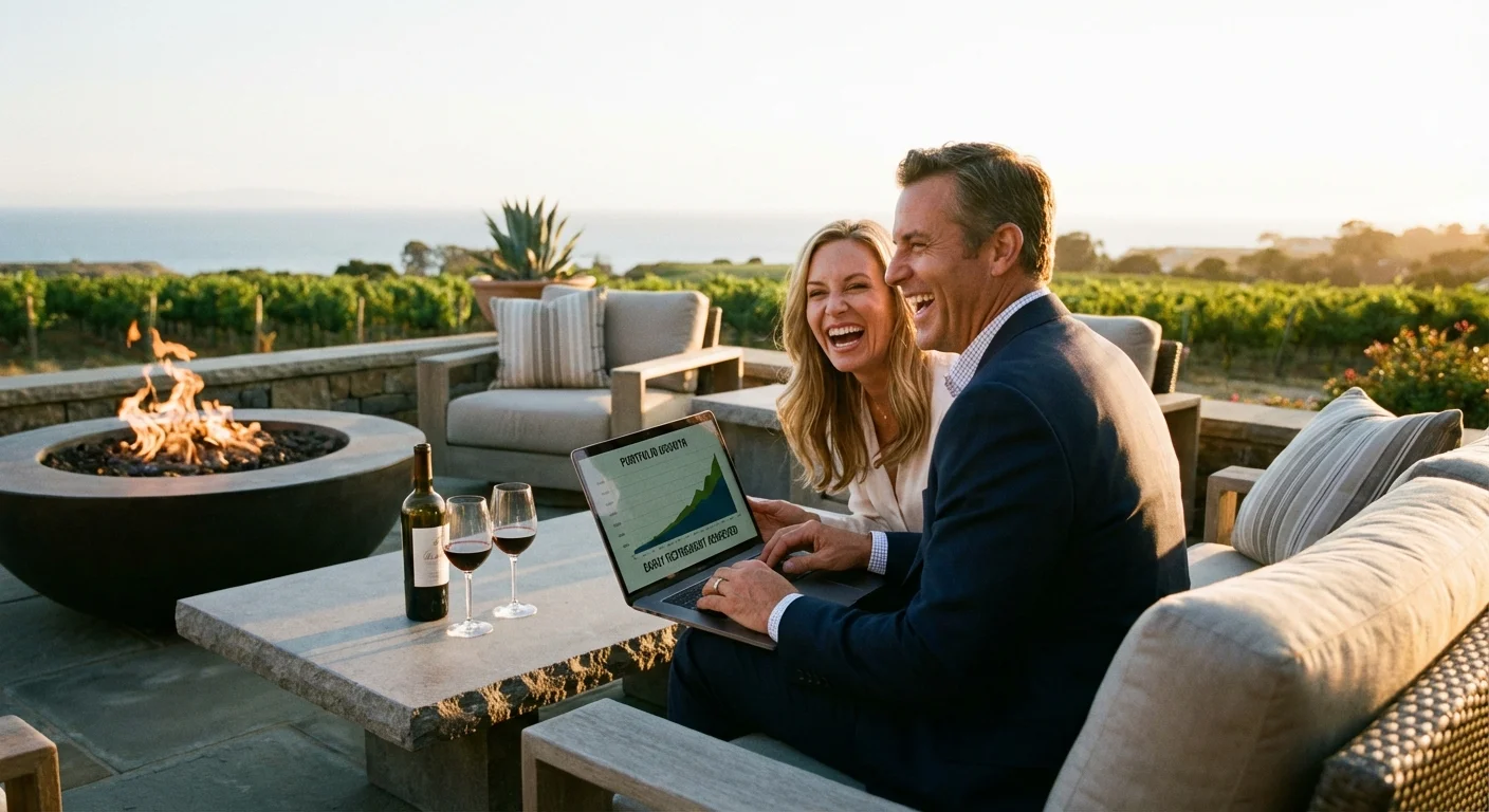 A high-end watch and a planner on a marble desk, representing strict financial deadlines.