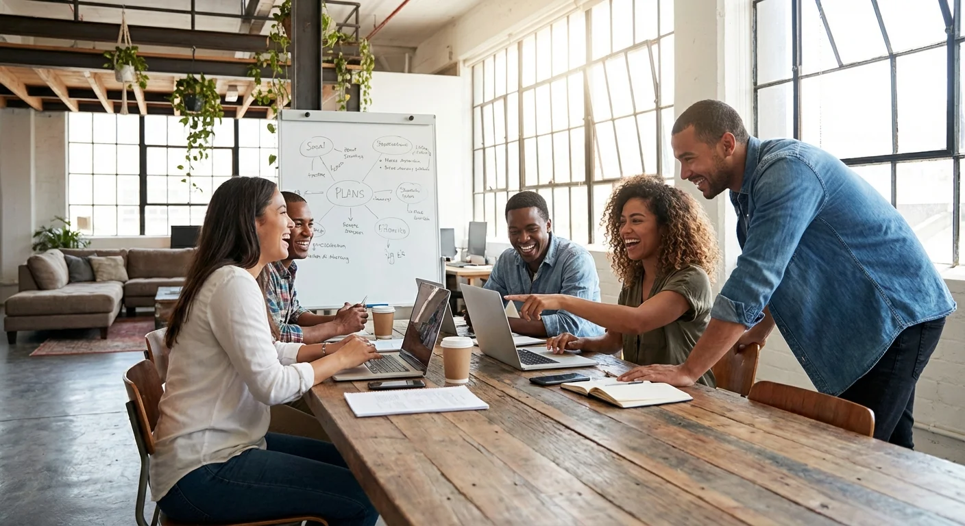 A man on a couch looking at a financial app on his phone while working on a laptop.