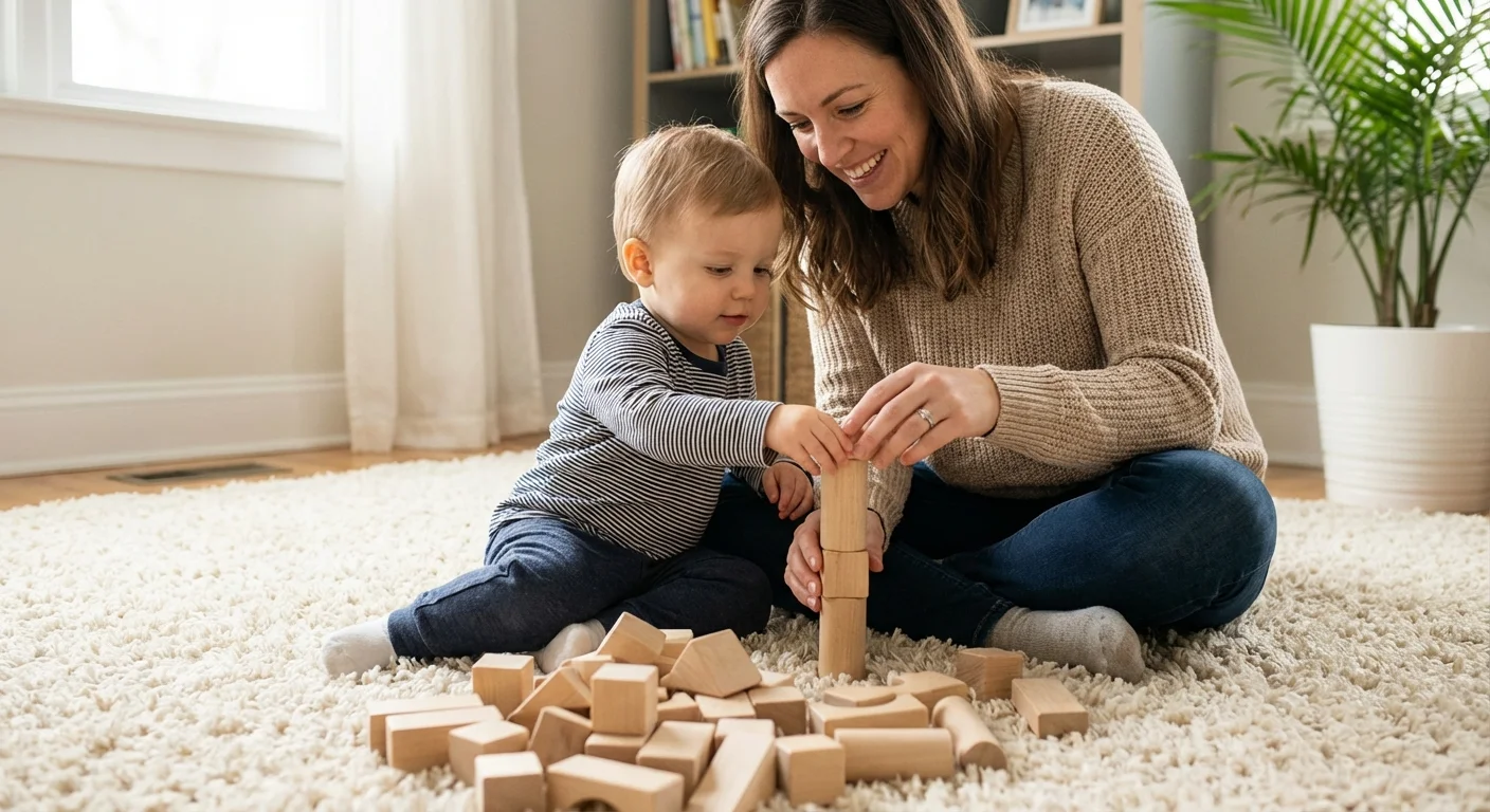 A man thoughtfully looking at a screen in a modern kitchen, representing a clear financial decision.