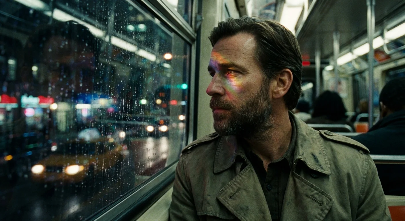 A person looking thoughtfully at a computer screen in a quiet, scholarly environment.