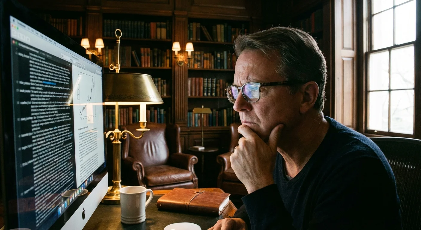 A person organizing tax folders and documents on a sunlit floor.