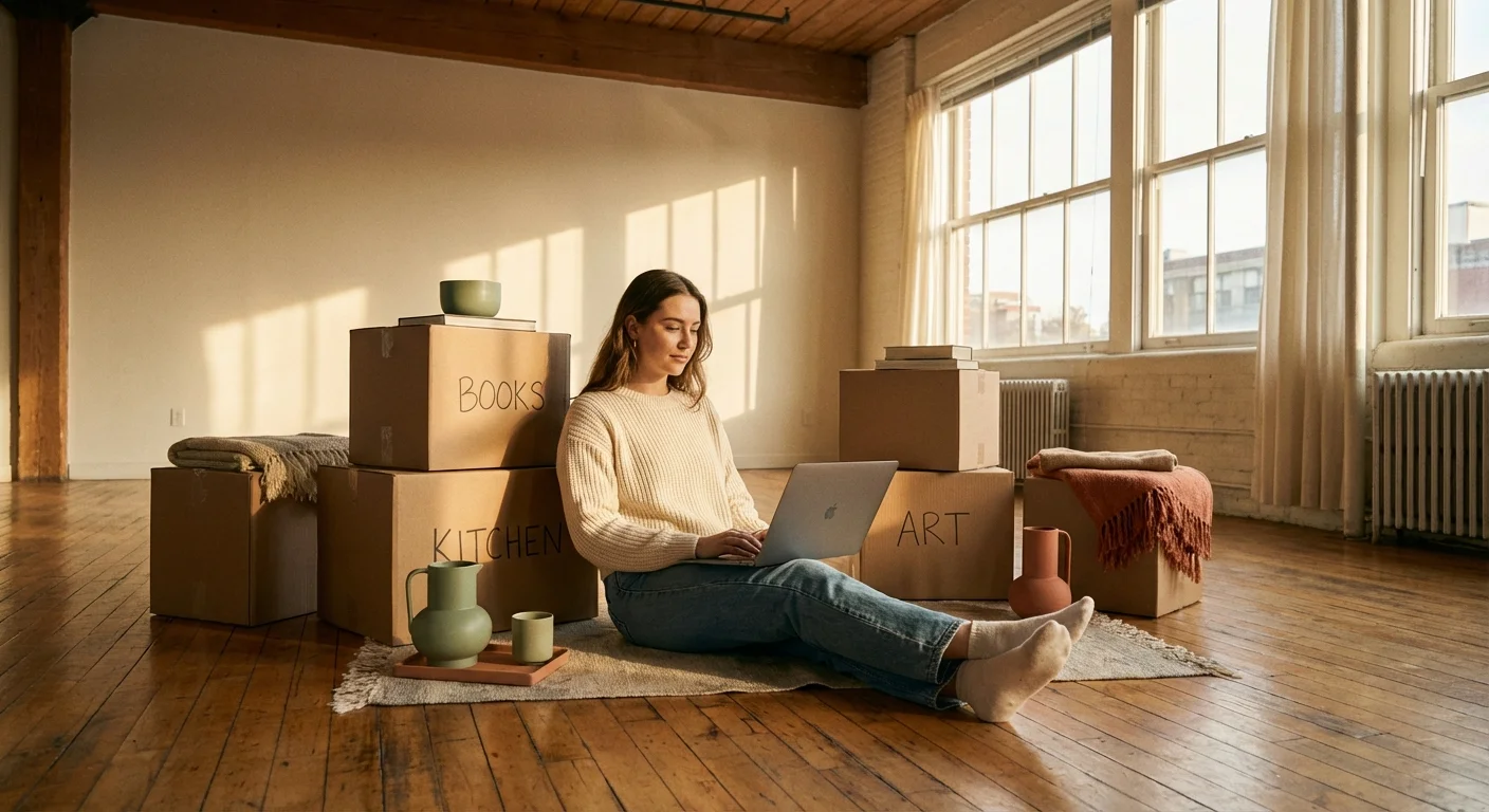 An investor using a calculator with financial documents, representing careful tax calculation.