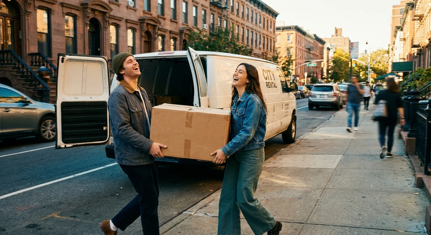 An overhead view of someone carefully inspecting blueprints, symbolizing attention to detail.