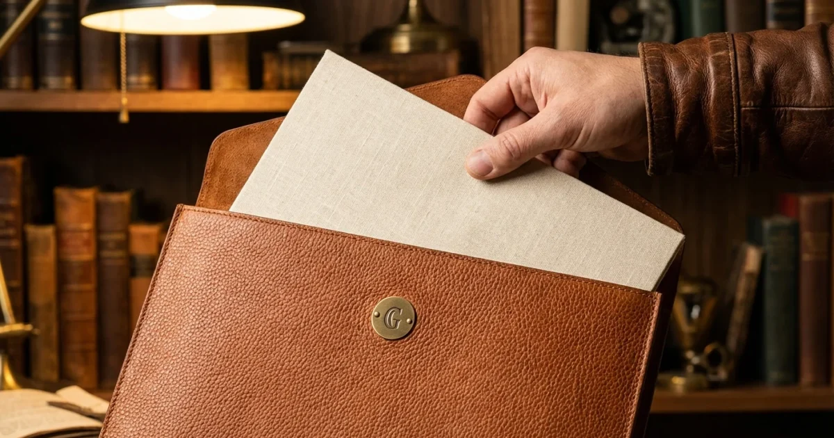 A professional person smiling while using a laptop in a bright, modern living room.