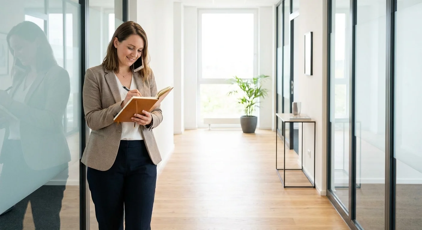 A person carefully reading a financial document, symbolizing the assessment of credit risks.