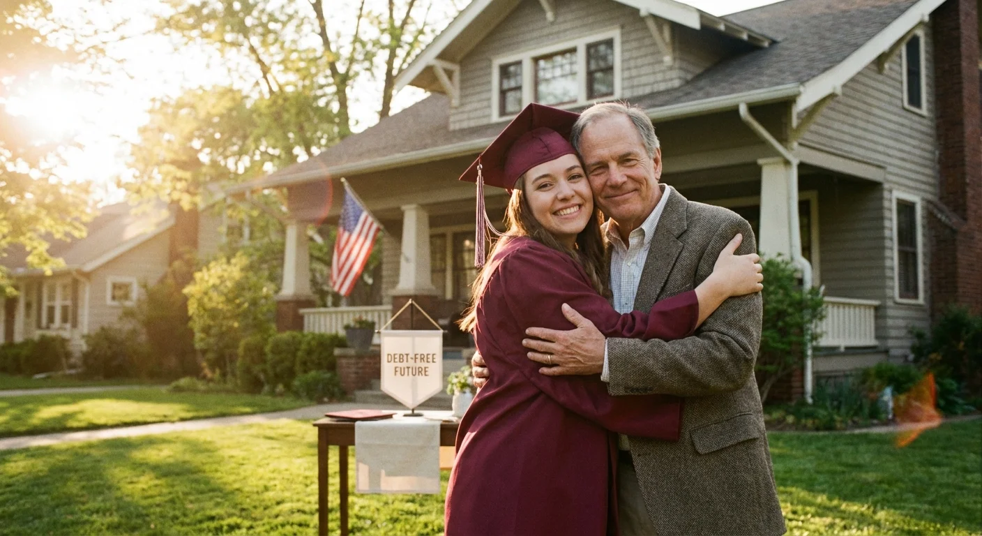 Close-up of hands reviewing a professional contract with a fountain pen on a desk.