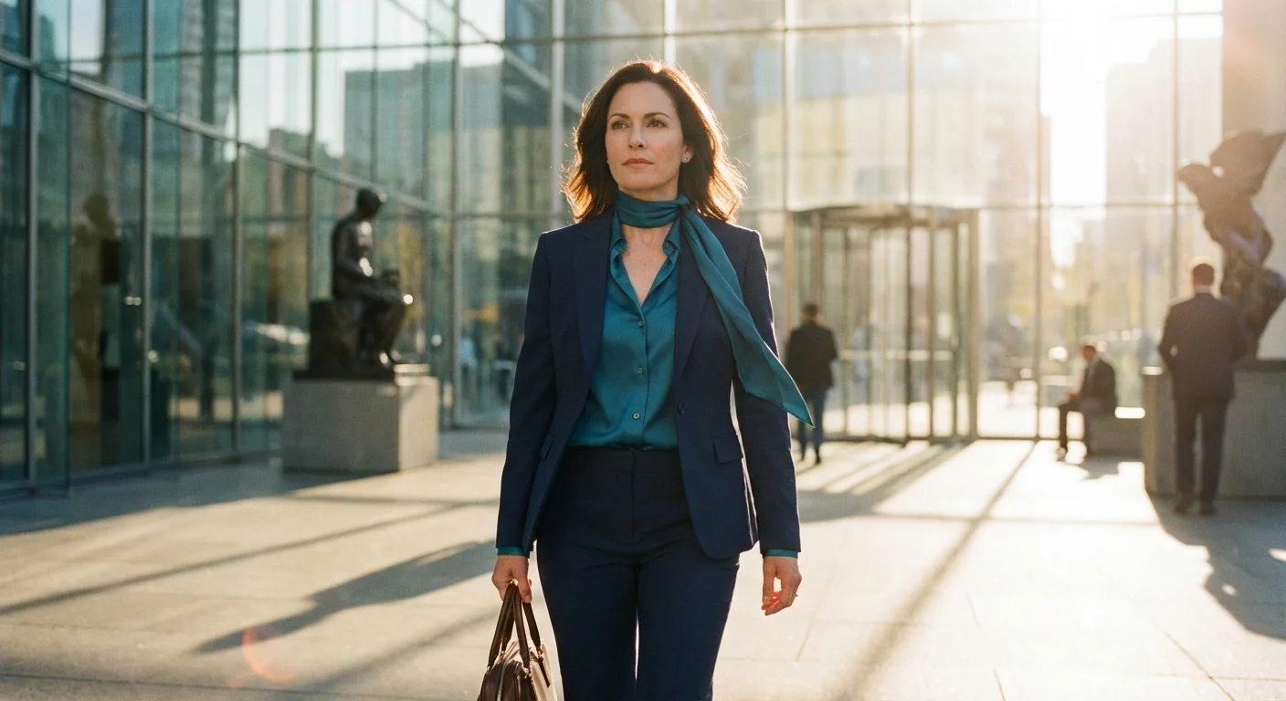 A couple meeting with a financial professional in a bright, modern office.