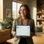A person in a modern home office reviewing financial data on a tablet, representing smart money management in 2026.