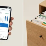 Editorial illustration of a person walking on a money treadmill toward a distant horizon.