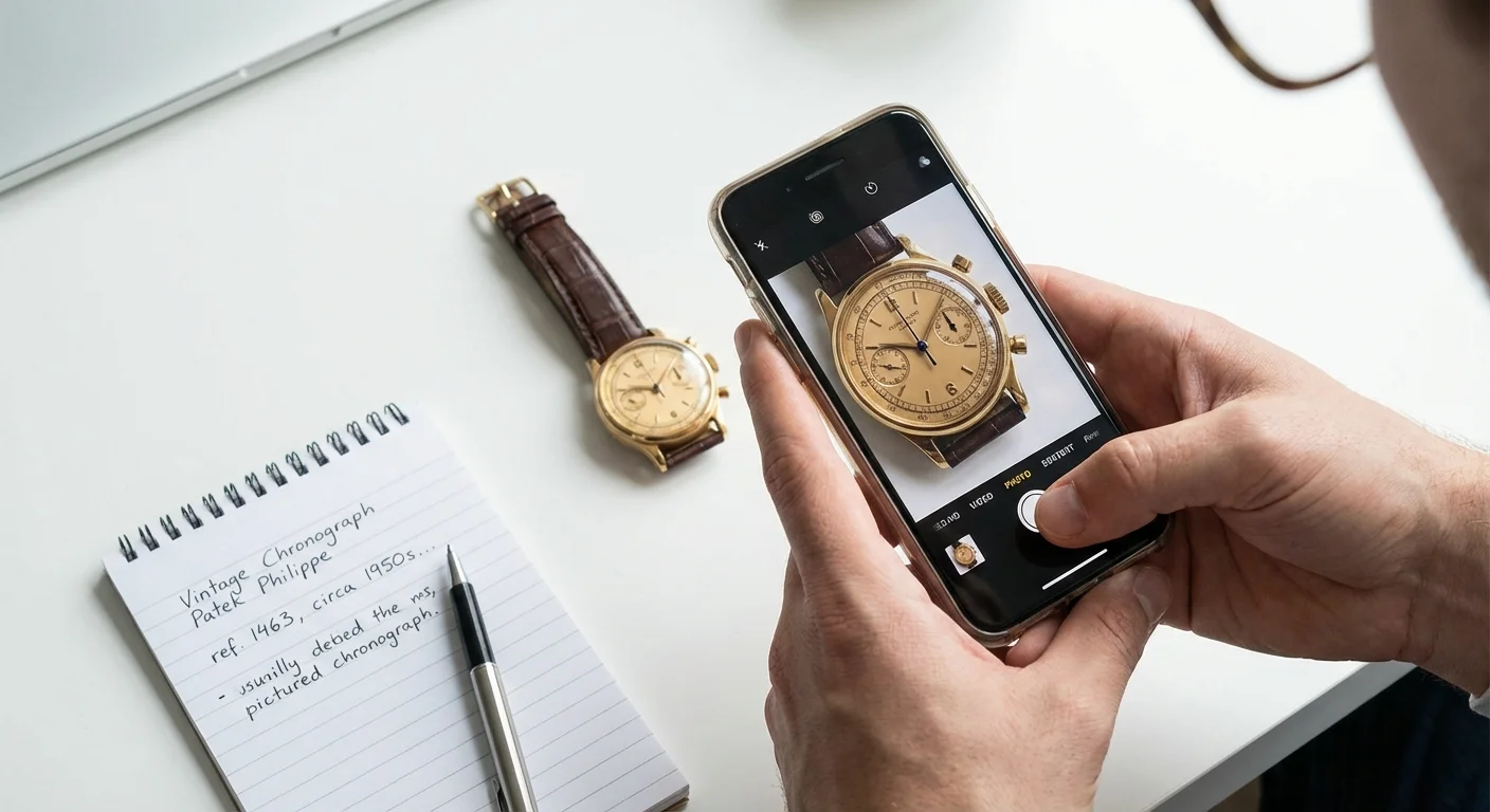 A vintage brass compass resting on a financial newspaper on a wooden desk.