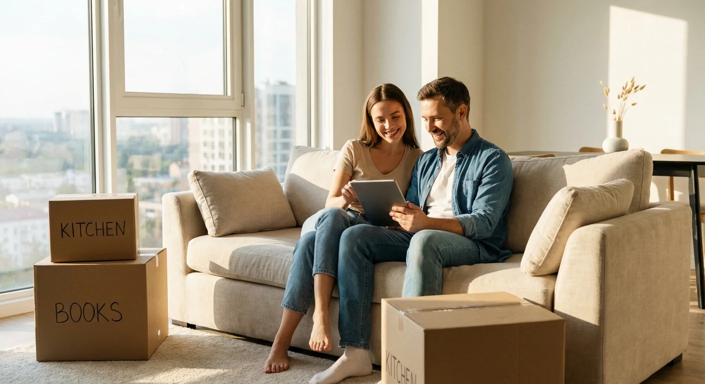 A financial advisor and client having a positive, professional meeting in a bright office.