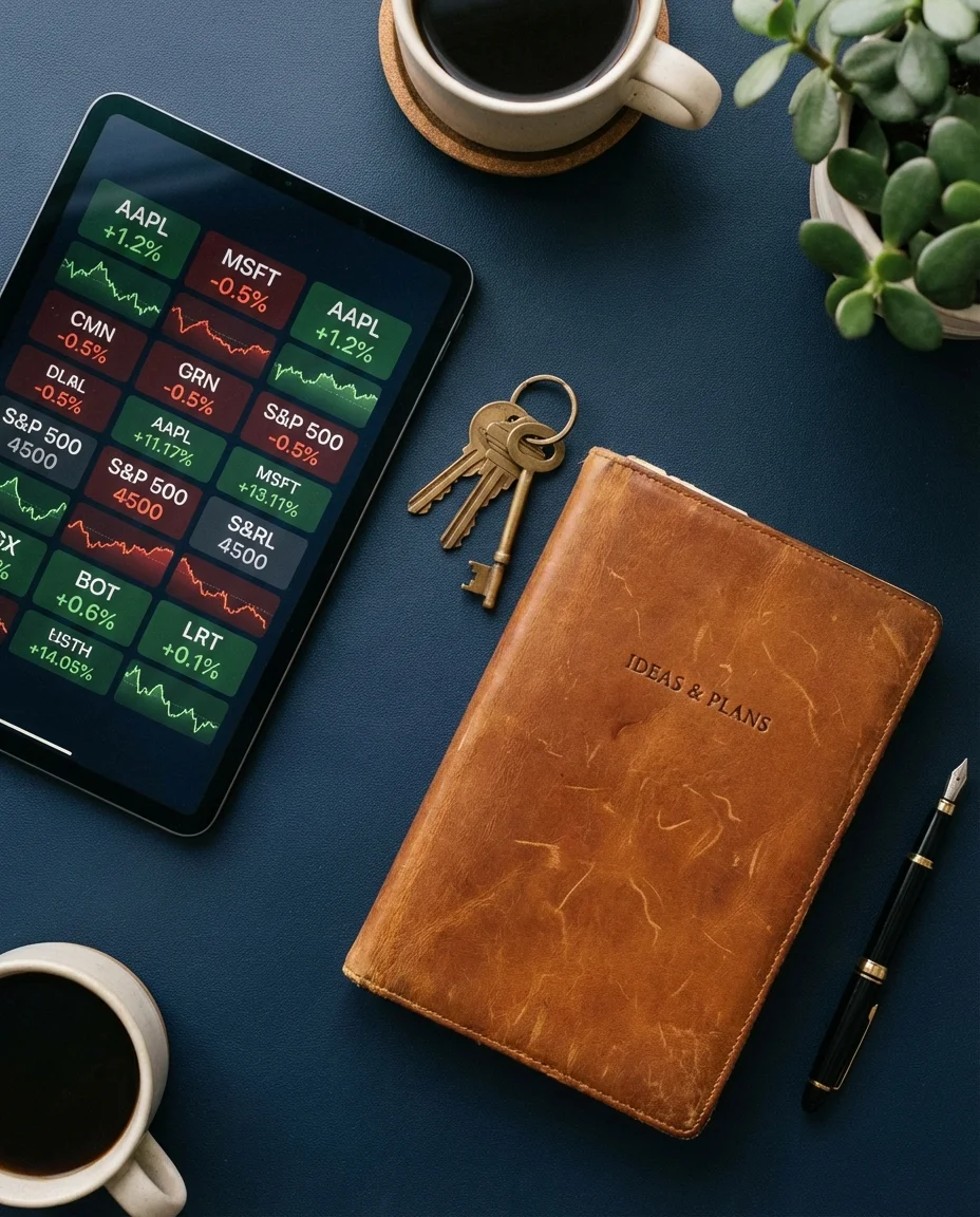A compass being used for guidance, symbolizing the need for professional financial advice.